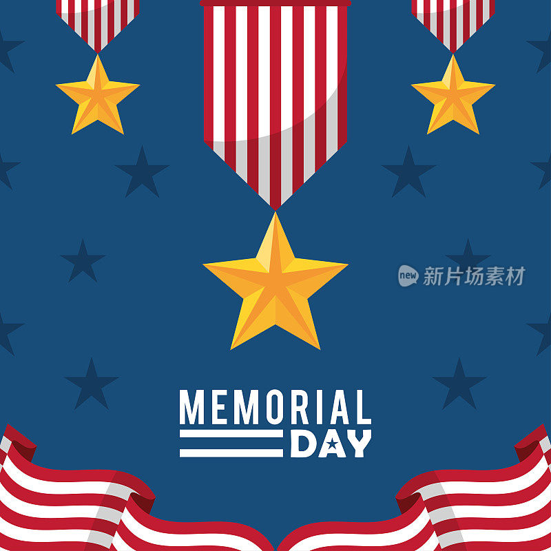 memorial day lettering template